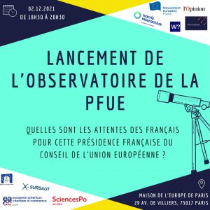 L'observatoire de la PFUE est lancée par CommStrat